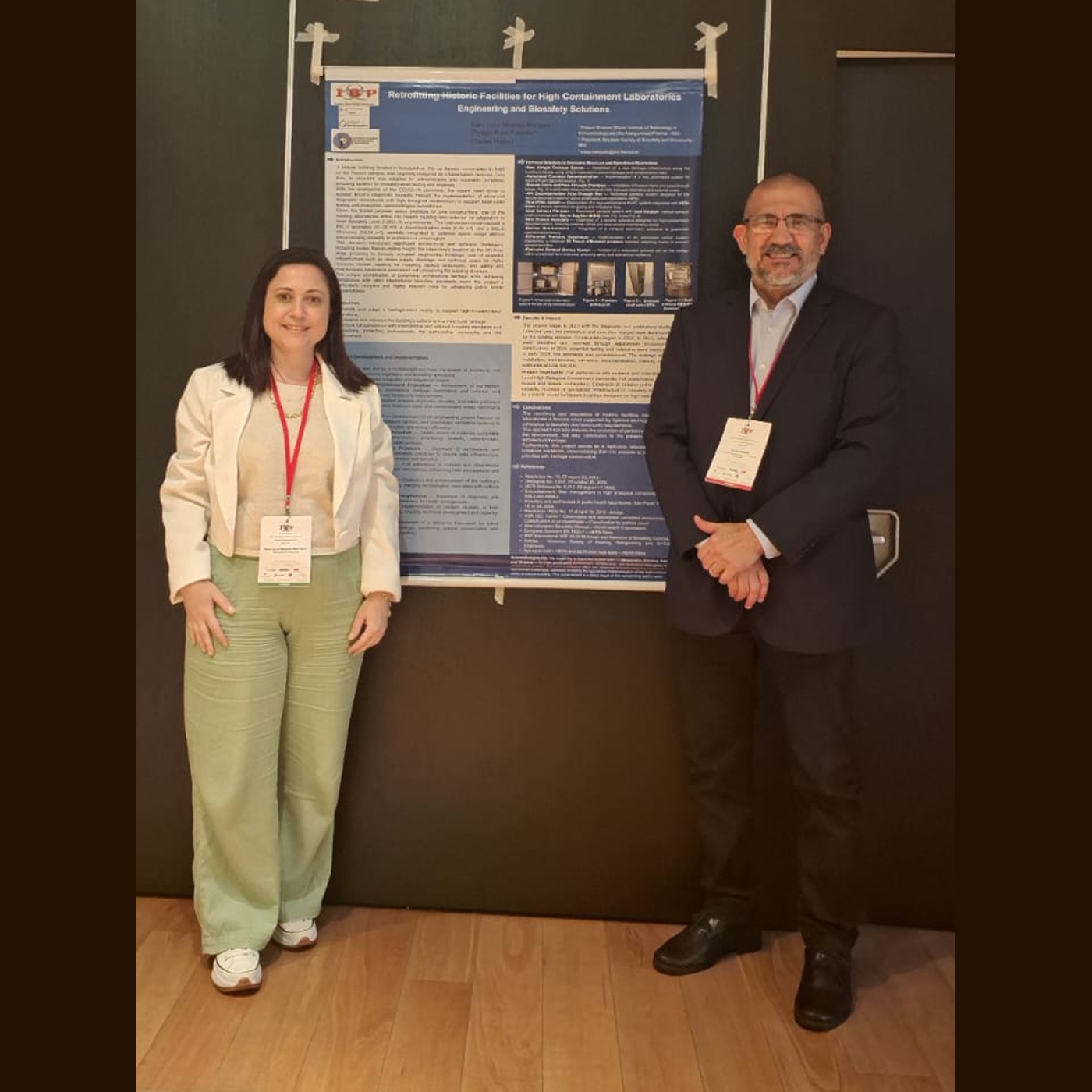 Membros da SB3 Brilham na 11ª Conferência de Biossegurança IBP com Prêmio de Melhor Pôster!